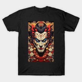 Demon King Japanese Vintage Kabuki-style Art T-Shirt